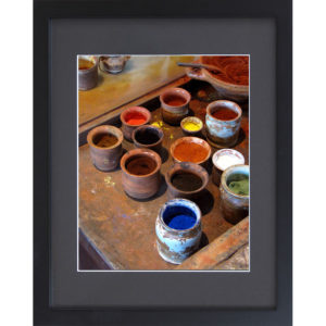 Framed Colorful Wall Decor Rembrandt's Pigments