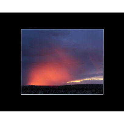 Matted Desert Landscape Photography