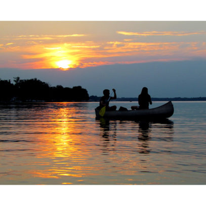 Sunset Fishing Art Photography