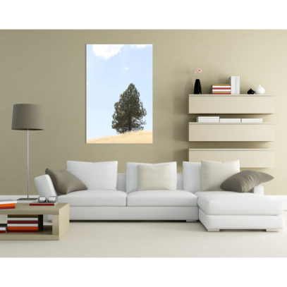 Wall Art Landscape Photograph - Tree on a Hill