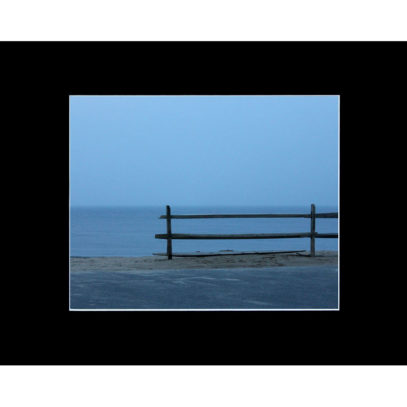 Newcomb Hollow Beach Parking Lot at Dusk Matted