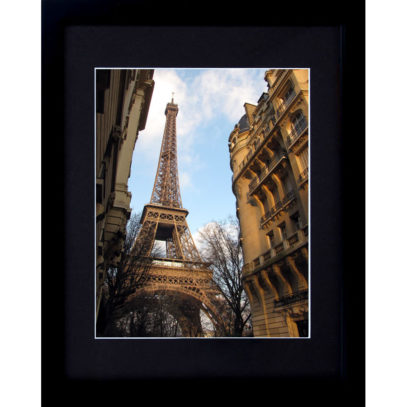 Eiffel Tower in Evening Light Framed