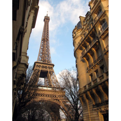 Eiffel Tower in Evening Light