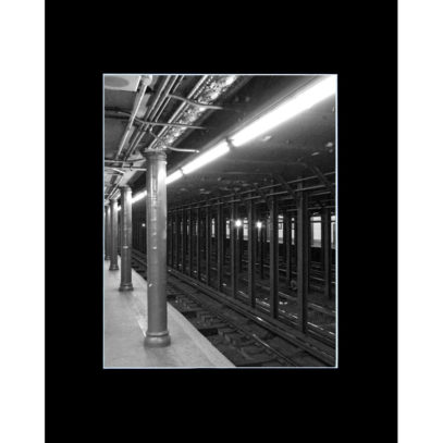 New York City Subway Station Matted