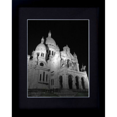 Sacre Coeur Framed Black and White Photograph