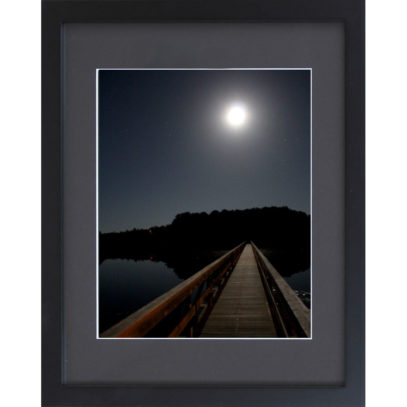 Moon Bridge - Uncle Tim's Bridge Wellfleet Cape Cod - Framed