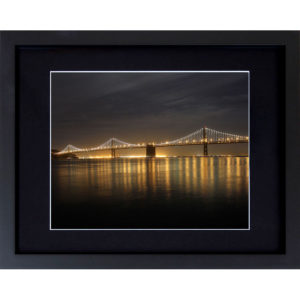 Framed San Francisco Bay Bridge Photograph