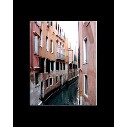 Matted Venetian Wall Art - Venetian Canals